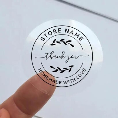 Transparent Sticker Printing